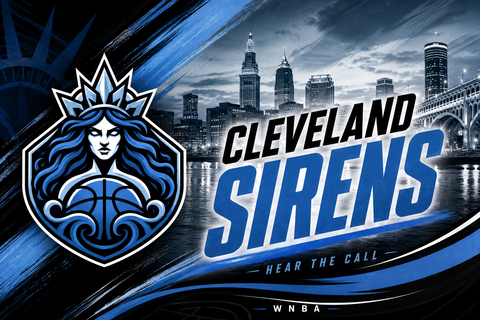 Cleveland Sirens custom city team card