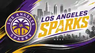 Los Angeles Sparks team artwork